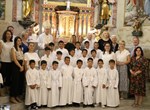 ​35 djece romske nacionalne manjine primilo sakrament Prve Pričesti u Župi Petrijanec